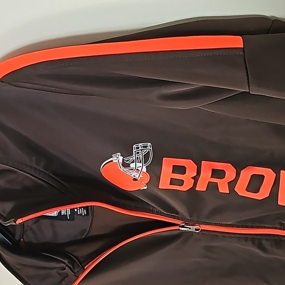 NFL Cleveland Browns Women's Medium Zip Up - Picture 5 of 5